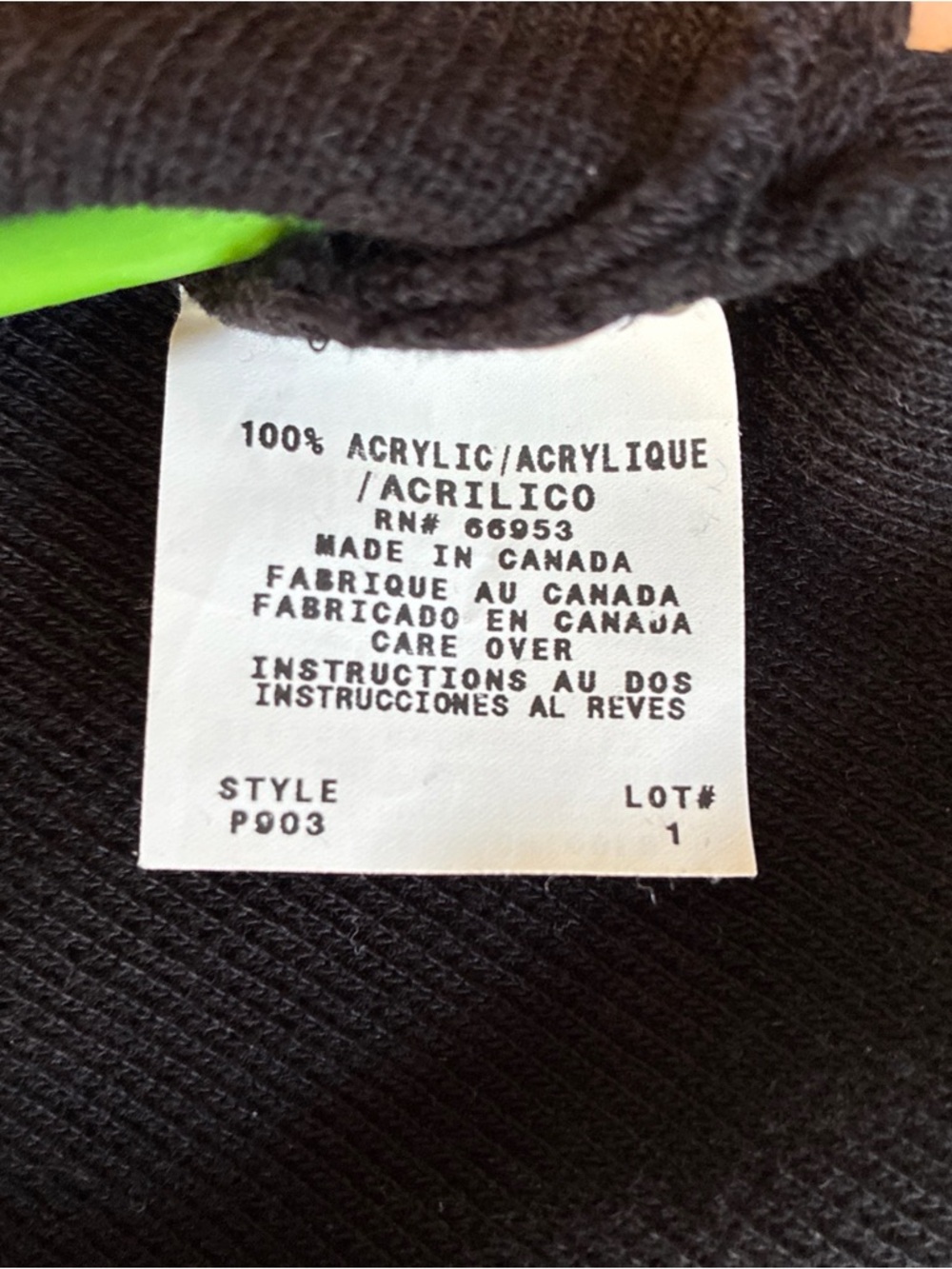 Leslie Fay Red Crewneck Sweater with Black Collar - Picture 6 of 15